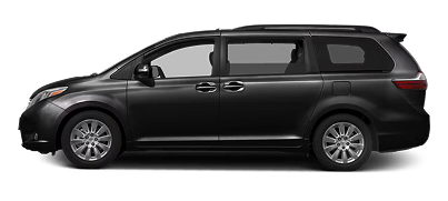 3/4 Passenger Luxury Minivan